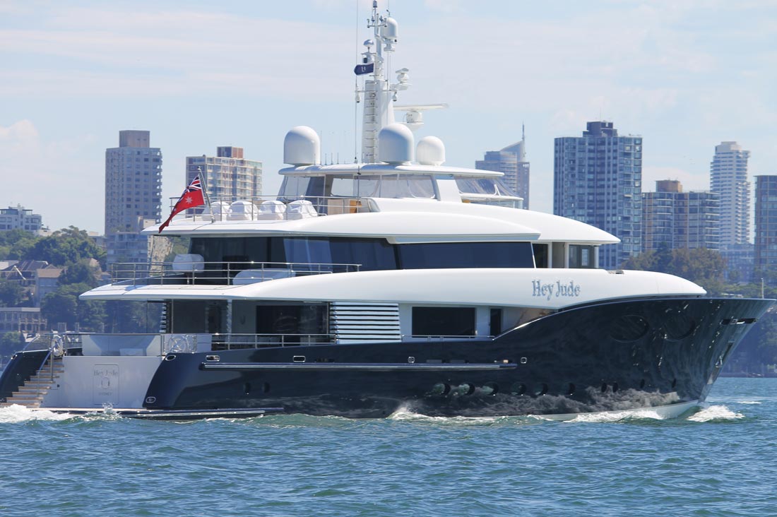 frank lowy yacht hey jude